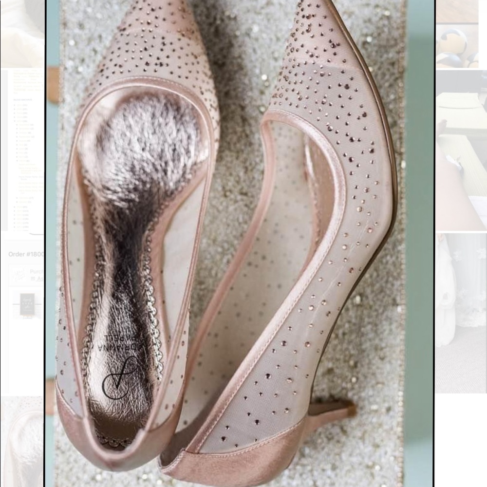 Adrianna Papell bridal heels